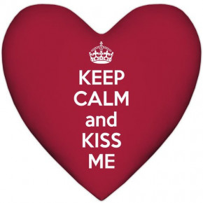  XXL Keep calm and kiss me 6PS_15L061