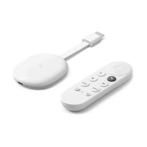  Google Chromecast 4K with Google TV Snow (GA01919)
