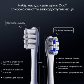    Oclean X Pro Digital Electric Toothbrush Glamour Silver (6970810552560) 7