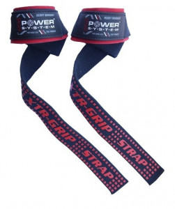   Power System XTR-Grip Straps PS-3430 (PS-3430_Black-Red)