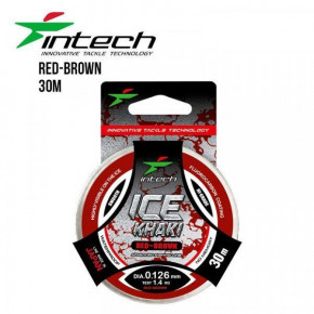  Intech Khaki Ice Line red-brown 30m (0.126mm, 1.4kg)