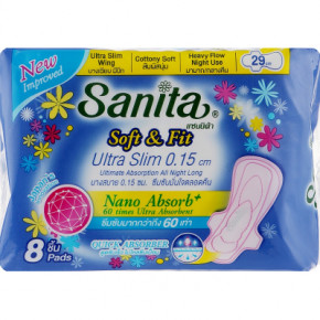   Sanita Soft & Fit Ultra Slim Wing 29  8  (8850461601610)
