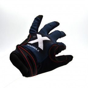    MadMax MXG-102 X Gloves Black/Grey/White L 8