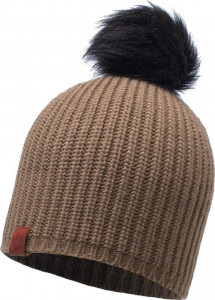  Buff Knitted Hat Adalwolf Brown Taupe (1033-BU 115405.316.10.00)