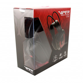  Patriot Viper V360 Virtual 7.1 Headset Black/Red (PV3607UMLK) 8