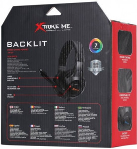  Xtrike Me Gaming RGB Backlight HP-311 black (11939) 6