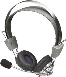    Manhattan Headset Stereo Silver