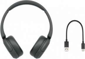  On-ear Sony WH-CH520 BT 5.2 SBC AAC Wireless Mic  (WHCH520B.CE7) 8
