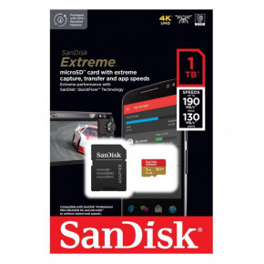   SanDisk 1TB microSDXC UHS-I U3 V30 A2 Extreme (SDSQXAV-1T00-GN6MA)