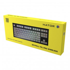   Hator Skyfall TKL Pro Wireless ENG/UKR/RUS (HTK-668) Yellow 8