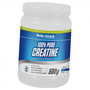  Body Attack 100% Pure Creatine Powder 500   (31251002)