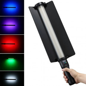 C LED  Epik RGB stick light SL-60 with remote control + battery Black