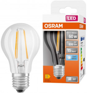  Osram LED CL A60 6,5W/840 230V FIL E27 (4058075112308)