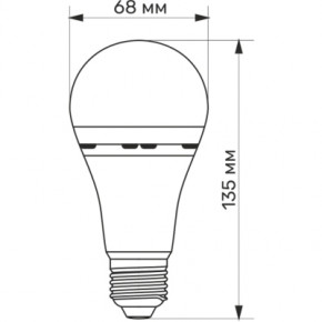  TITANUM LED  A68 10W E27 4000K 220V (TL-EMA68-10274) 4