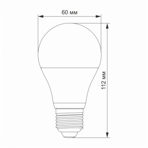  LED  VIDEX A60e 10W E27 4100K    (VL-A60e-10274-N) 4