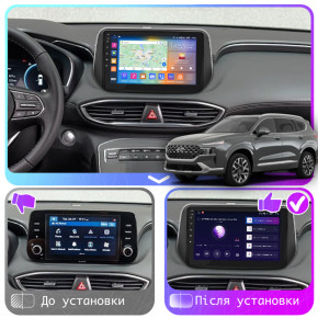   10 Lesko  Hyundai Santa Fe IV 2018-2021 2/32Gb CarPlay 4G Wi-Fi GPS Prime IPS  4