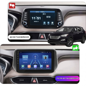  10 Lesko  Hyundai Santa Fe IV 2018-2021 6/128Gb 4G Wi-Fi GPS Top  4