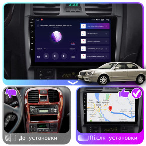   9 Lesko  Hyundai Sonata IV (EF)  2001-2012 2/32Gb CarPlay 4G Wi-Fi GPS Prime 4