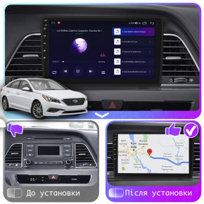   9 Lesko  Hyundai Sonata VII (LF) 2014-2017 2/32Gb CarPlay 4G Wi-Fi GPS Prime  5
