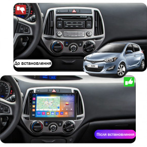   9 Lesko  Hyundai i20 I  2012-2014 4/64Gb CarPlay 4G Wi-Fi GPS Prime  4