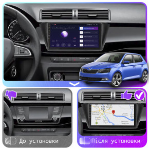   9 Lesko  Skoda Fabia III 2014-2018 4/64Gb CarPlay 4G Wi-Fi GPS Prime IPS 8   4