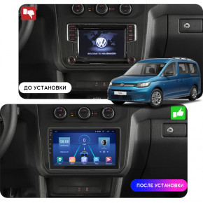   10 Lesko  Volkswagen Caddy V 2020- Top 4/64 4G WiFI GPS  4