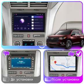   10 Lesko  Chevrolet Traverse I 2008-2012 2/32Gb CarPlay 4G Wi-Fi GPS Prime  4