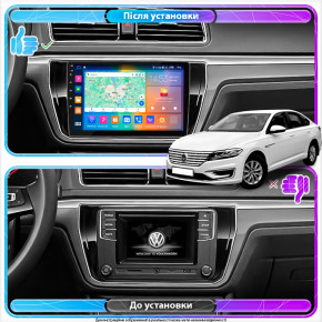   10 Lesko  Volkswagen Lavida II 2015-2018 2/32Gb CarPlay 4G Wi-Fi GPS Prime  4