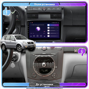   Lesko  SsangYong Rexton II ver 2 2006-2012  10 2/32Gb CarPlay 4G Wi-Fi GPS Prime 3
