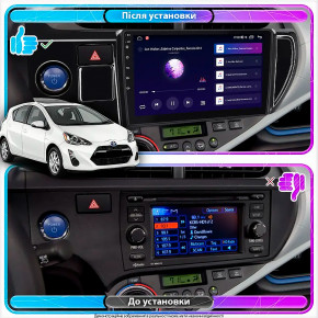   Lesko  Toyota Prius c I 2011-2015  9 4/64Gb CarPlay 4G Wi-Fi GPS Prime 3