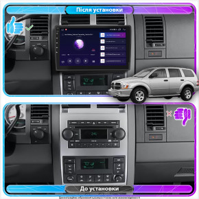   Lesko  Dodge Durango II 2003-2006  10 2/32Gb CarPlay 4G Wi-Fi GPS Prime 5