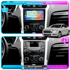  Lesko  Ford Mondeo V 2014-2019 IPS 9 4/64Gb CarPlay 4G Wi-Fi GPS Prime   4