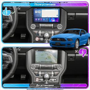   Lesko  Ford Mustang VI 2014-2017  9 4/64Gb CarPlay 4G Wi-Fi GPS Prime 3