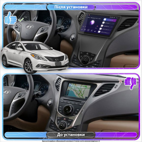   Lesko  Hyundai Azera II 2011-2014  9 4/32Gb 4G Wi-Fi GPS Top 3