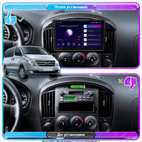   Lesko  Hyundai H-1 II ver 2 2007-2015  9 2/32Gb CarPlay 4G Wi-Fi GPS Prime 4