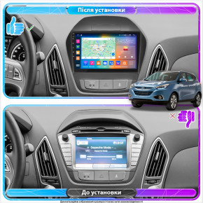   Lesko  Hyundai ix35 I  2013-2015 IPS 10 4/64Gb CarPlay 4G Wi-Fi GPS Prime 4