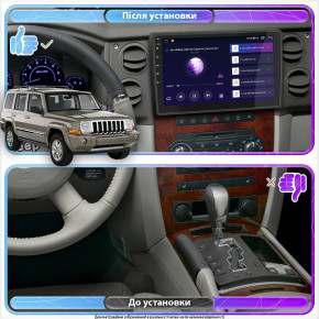   Lesko  Jeep Commander  2005-2010  10 4/32Gb 4G Wi-Fi GPS Top 3