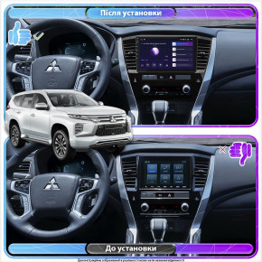   Lesko  Mitsubishi Pajero Sport III  2019-..  10 4/64Gb CarPlay 4G Wi-Fi GPS Prime 3