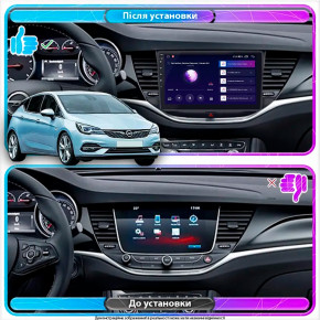   Lesko  Opel Astra K  2019-..  9 4/64Gb CarPlay 4G Wi-Fi GPS Prime 3