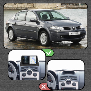   Lesko  Renault Megane II  2006-2009 9 4/64Gb/ 4G/ Wi-Fi/ CarPlay GPS Premium 4