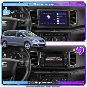   Lesko  SEAT Alhambra II  2015-2020  9 2/32Gb CarPlay 4G Wi-Fi GPS Prime 3