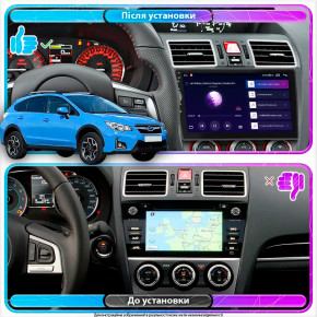   Lesko  Subaru XV I 2011-2016  9 4/64Gb CarPlay 4G Wi-Fi GPS Prime 3
