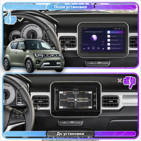   Lesko  Suzuki Ignis III  2020-.. IPS 9 2/32Gb CarPlay 4G Wi-Fi GPS Prime 4