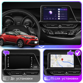   9 Lesko  Toyota C-HR I  2019-.. 2/32Gb CarPlay 4G Wi-Fi GPS Prime  4
