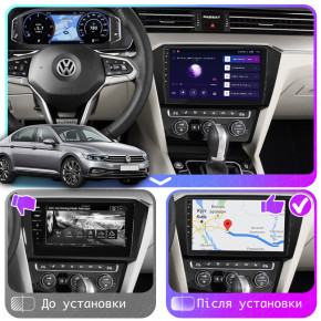   10 Lesko  Volkswagen Passat B8  2019-.. 2/32Gb CarPlay 4G Wi-Fi GPS Prime 4