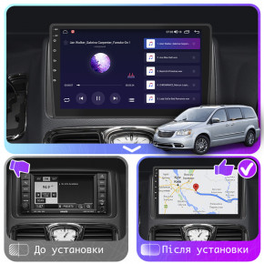   Lesko  Chrysler Voyager V  2011-2016  9 2/32Gb CarPlay 4G Wi-Fi GPS Prime 4