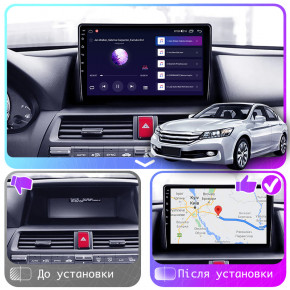   Lesko  Honda Crosstour I 2009-2012 IPS 10 2/32Gb CarPlay 4G Wi-Fi GPS Prime  4