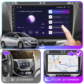   Lesko  Hyundai Accent IV 2010-2017  10 1/16Gb Wi-Fi GPS Base  4