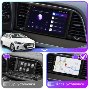   Lesko  Hyundai Elantra VI (AD) 2015-2019  9 4/64Gb 4G Wi-Fi GPS Top 4