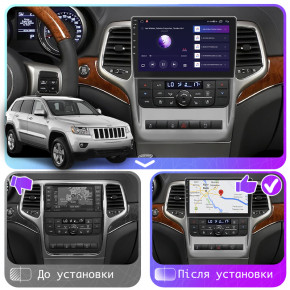   Lesko  Jeep Grand Cherokee IV (WK2) 2010-2013  9 4/64Gb CarPlay 4G Wi-Fi GPS Prime 4